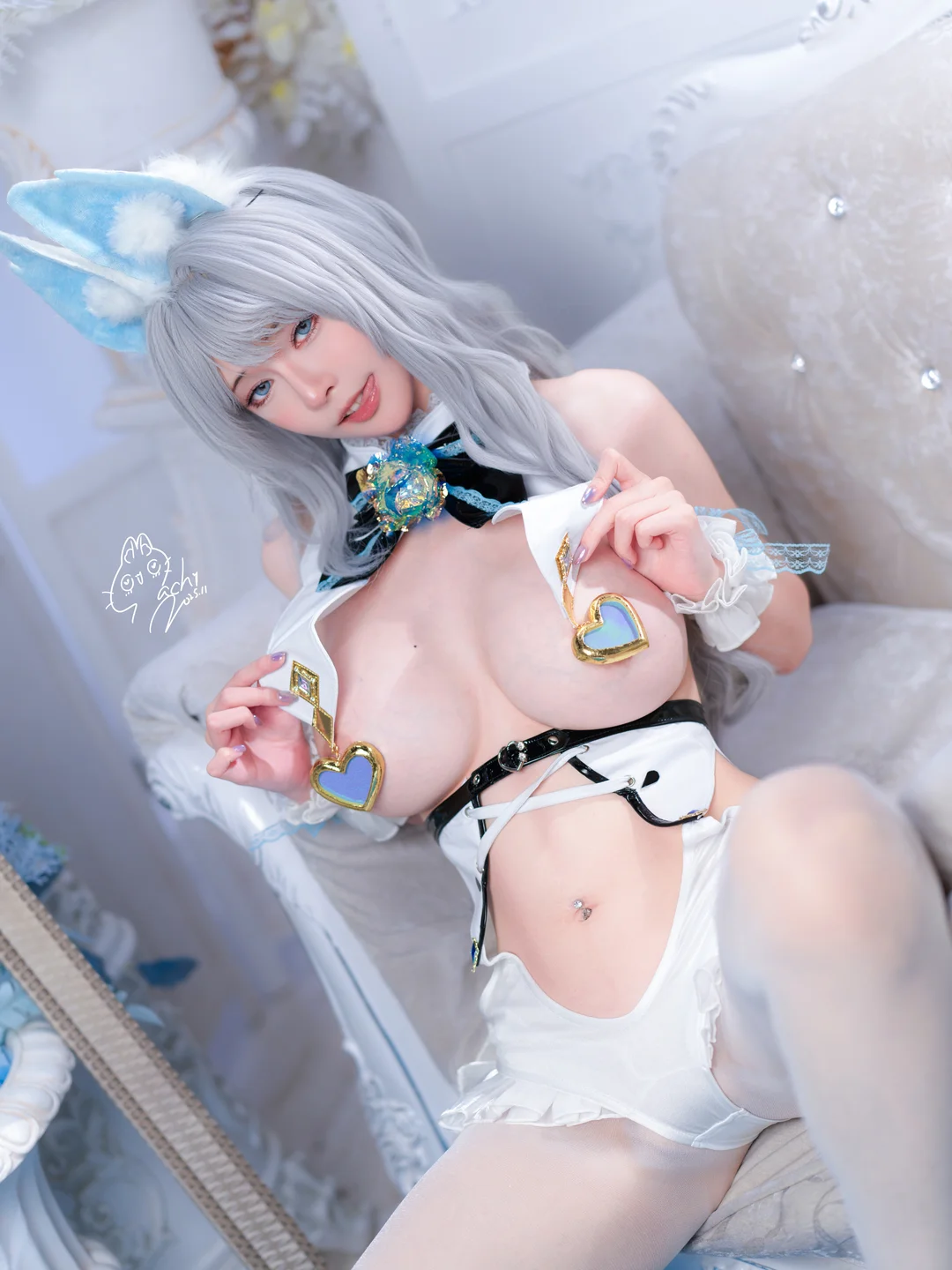 Machi马吉 - No.022 白兔Machi·完全版 [91P-430MB] tg@simisebaisi 【丝足阁】037.webp